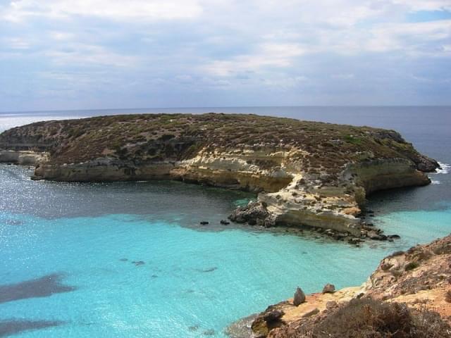 isola di conigli lampedusa