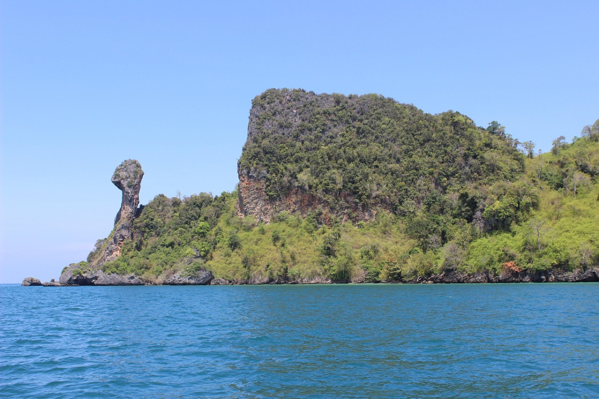 isola di poda krabi tailandia