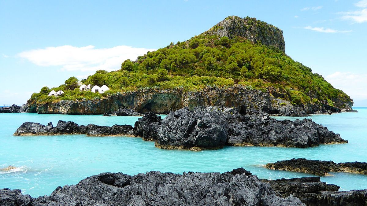 isola dino grotta azzurra praia mare - foto di dongatley