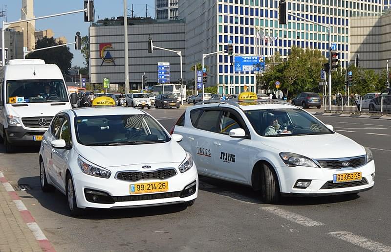 israel tel aviv taxi cars