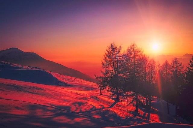 Italia Sunrise Cielo Nuvole Bella