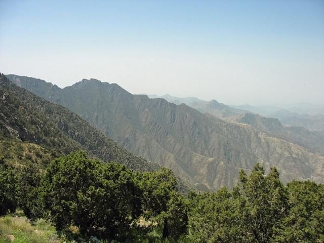 jabal soodah montagna parco nazionale