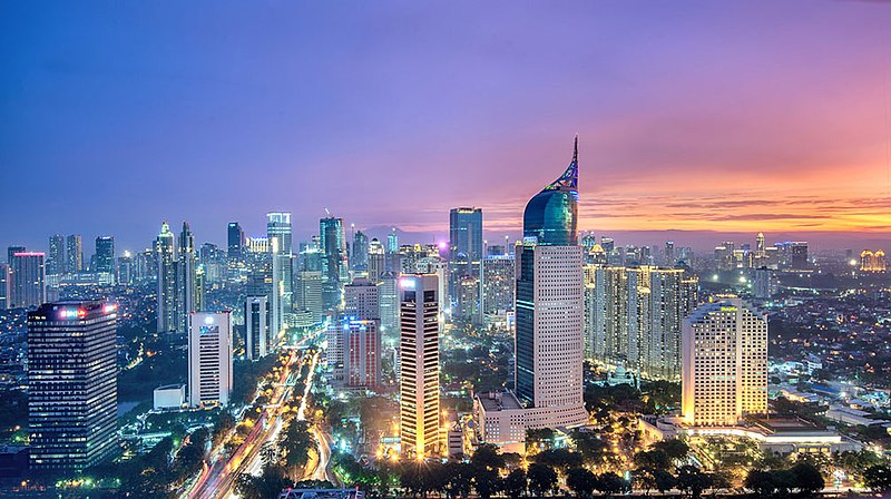 Jakarta Indonesia Skyline