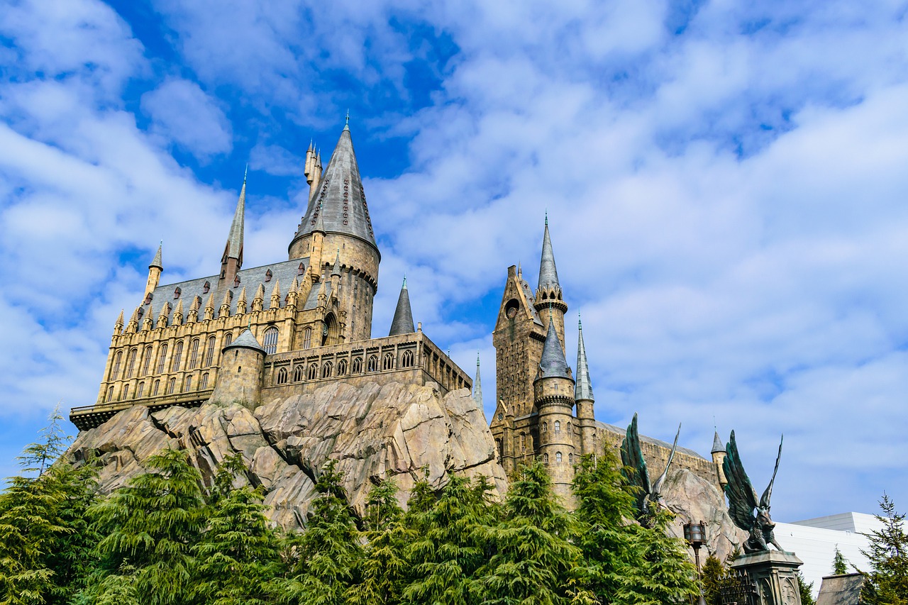 japan studio universal hogwarts castle