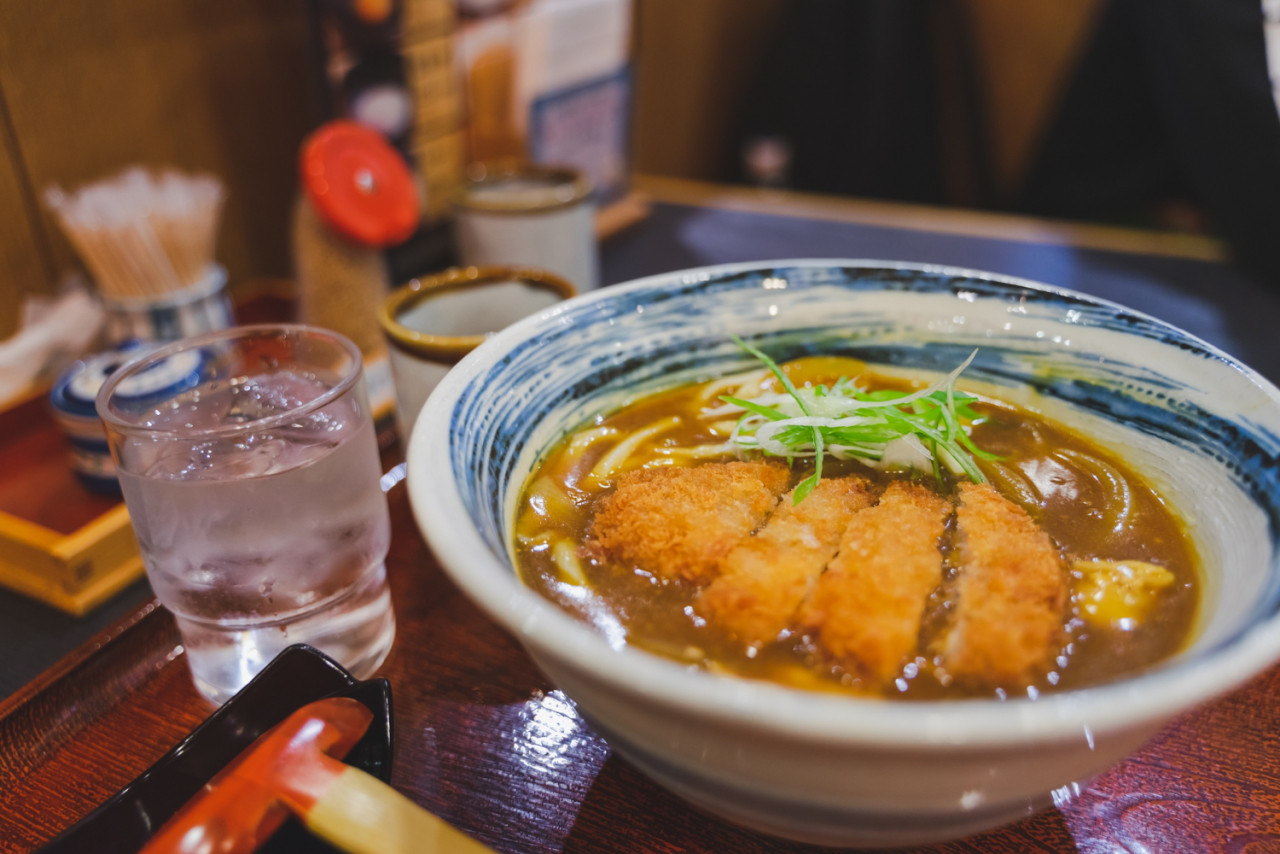 japanese katsu curry udon