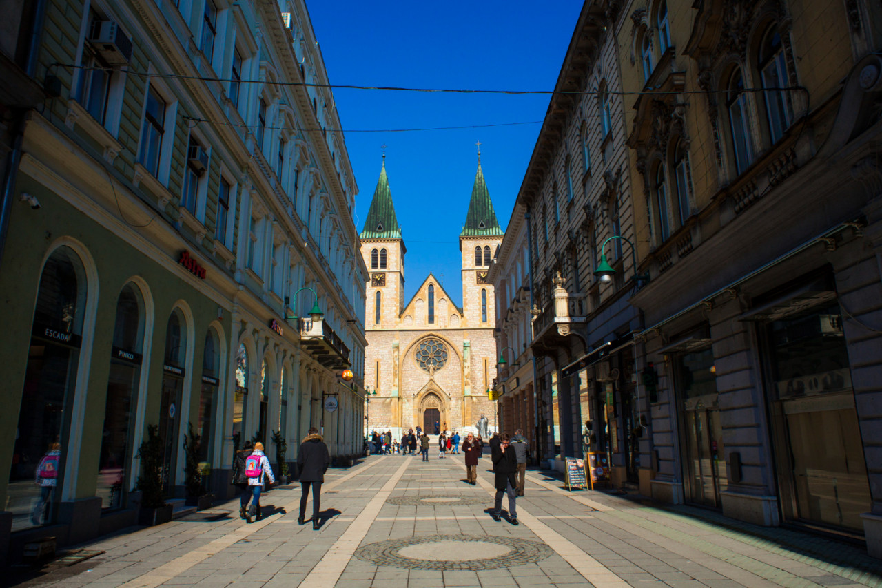 jesus s sacred heart cathedral sarajevo