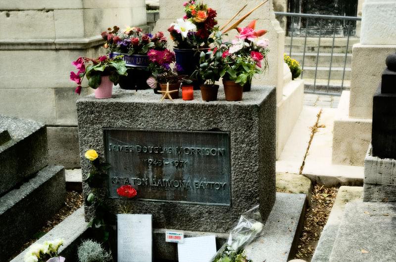 jim morrison div 6 pere lachaise