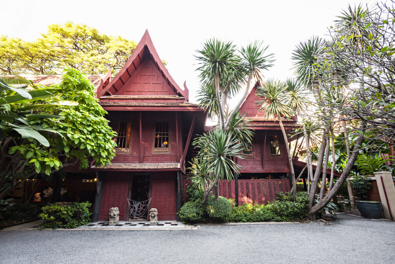 jim thompson house is museum bangkok thailand