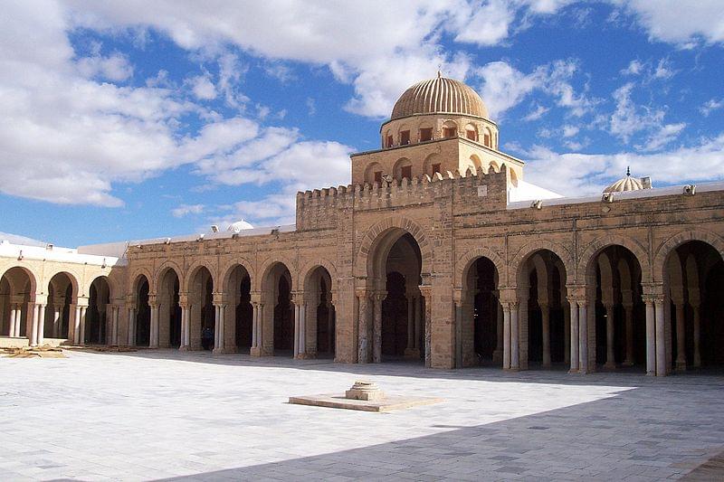 kairouan mosque courtyard