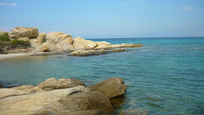 karidi beach sithonia greece