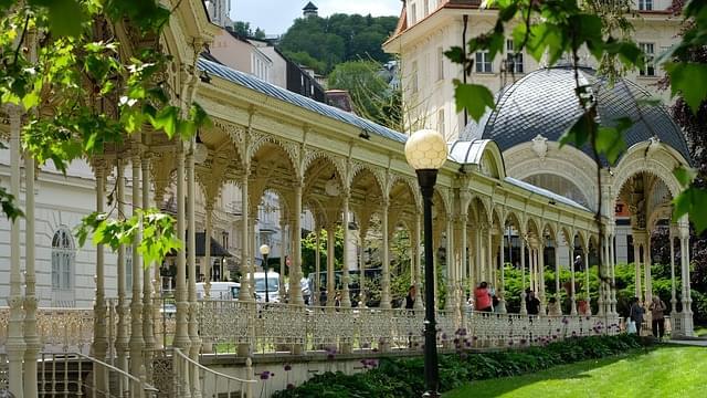 terme Mynska Kolonada a Karlovy Vary