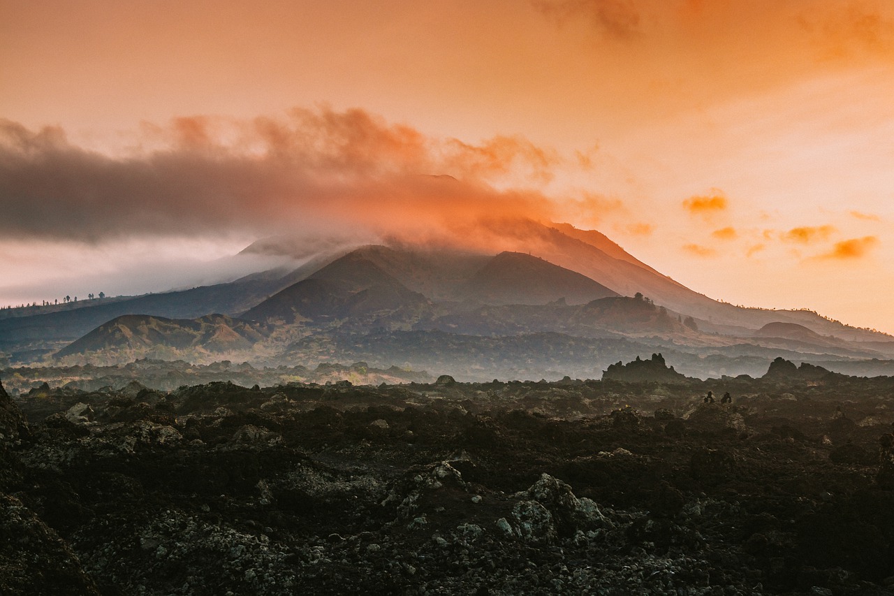 kintamani monte batur escursione tramonto