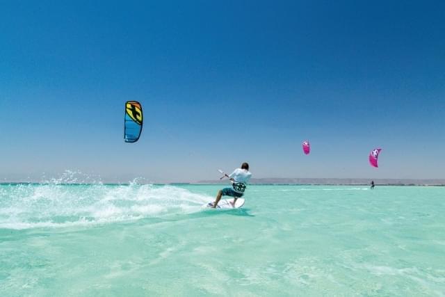 kitesurf sul mar rosso