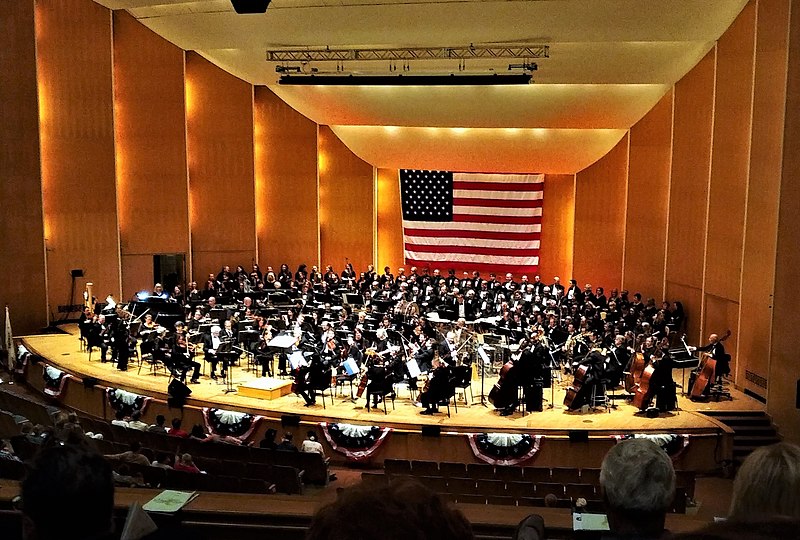 kleinhans music hall interior with bpo