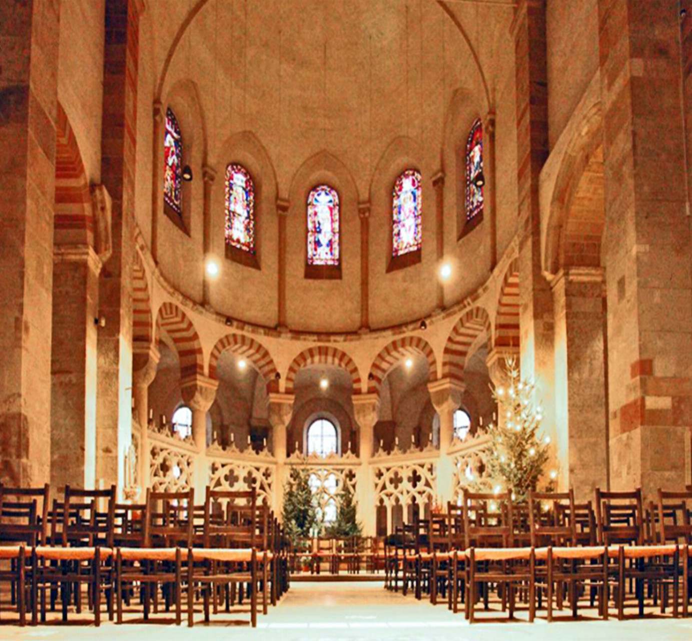 interno della chiesa St. Maria im Kapitol di Colonia