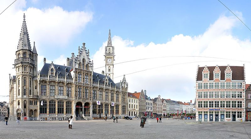 korenmarkt gent belgium november 1 2010 panoramio
