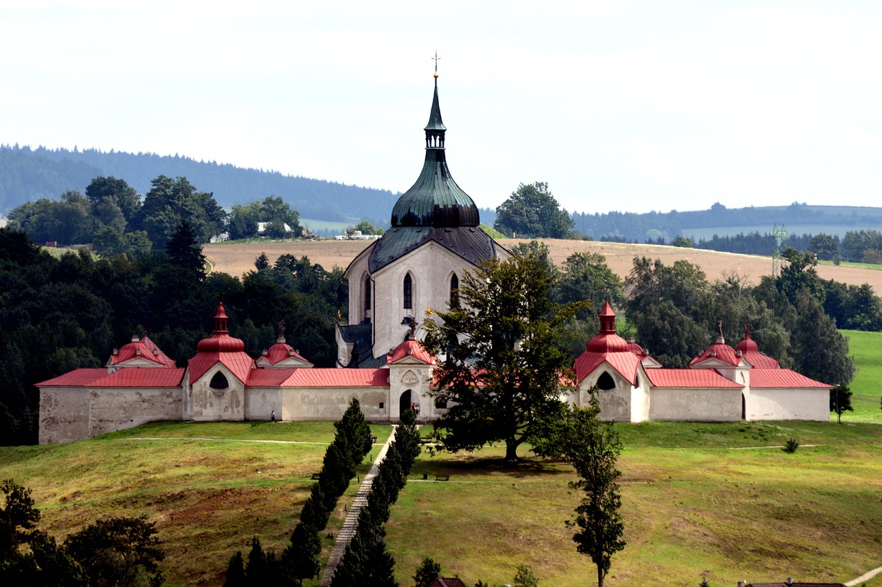 kostol santiniho unesco hviezda