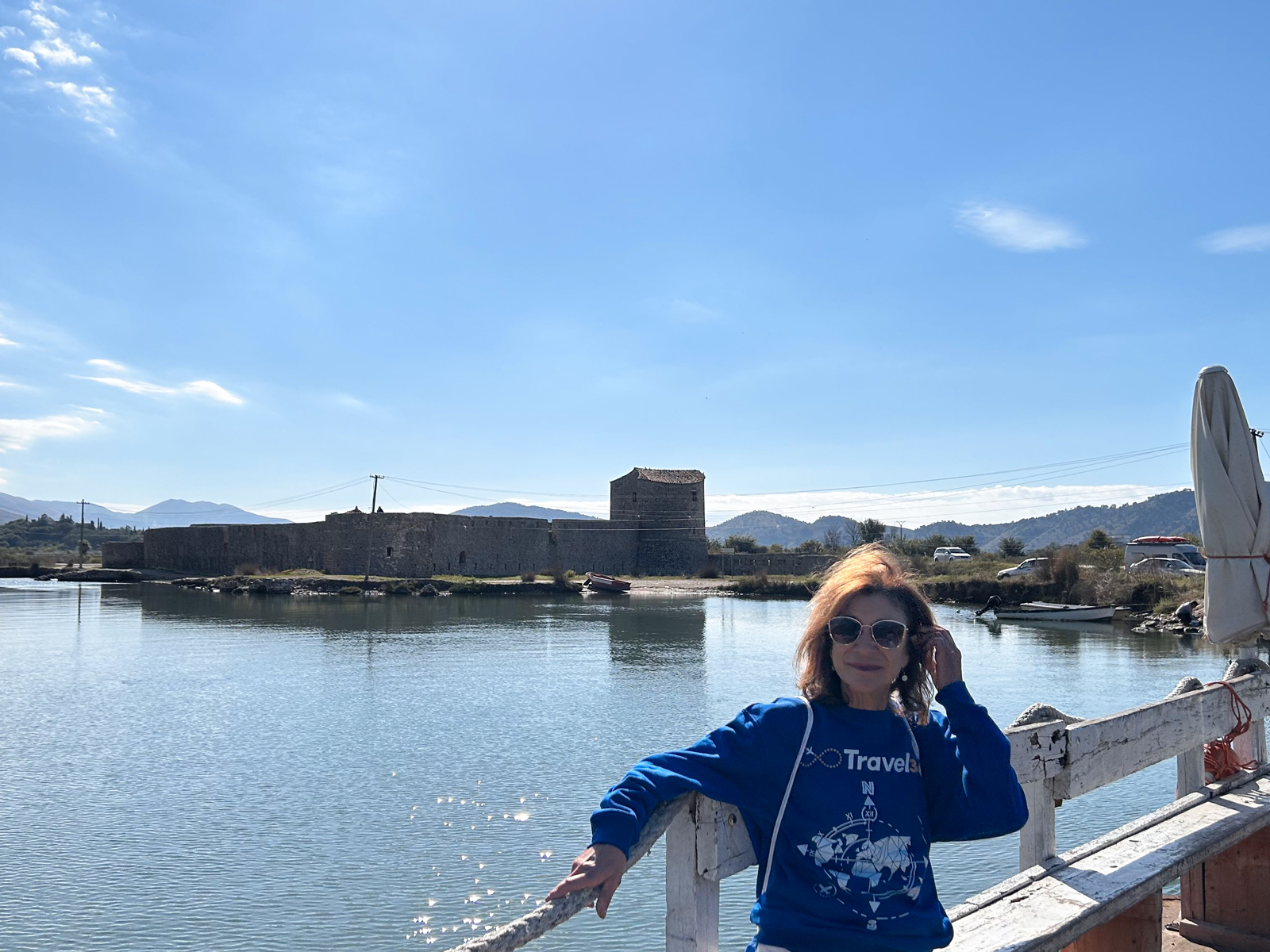 ksamil parco archeologico di butrinto piattaforma galleggiante