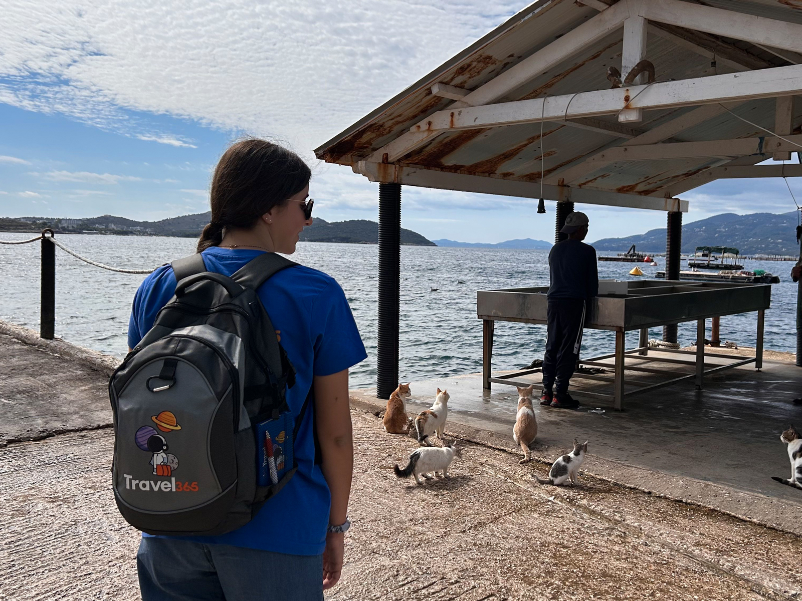 ksamil spiaggia di harta mercatino del pesce
