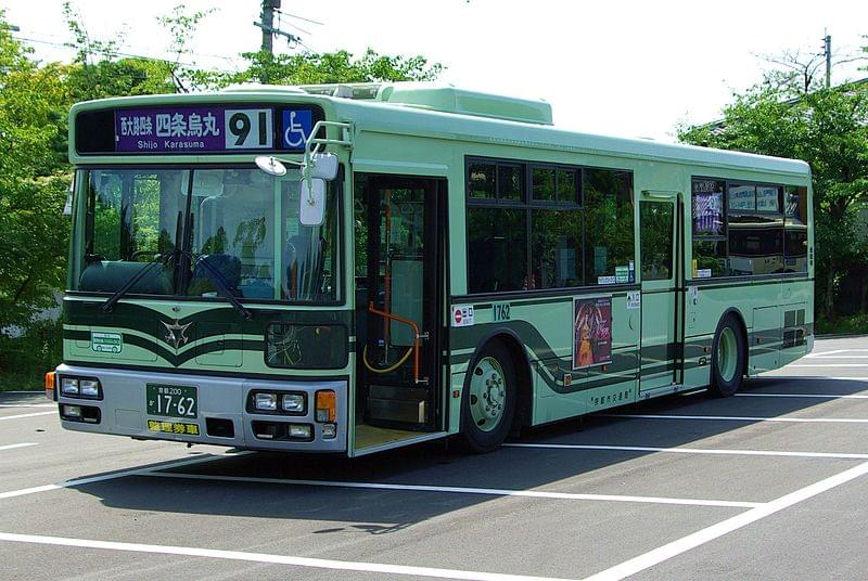 kyoto city bus fusou