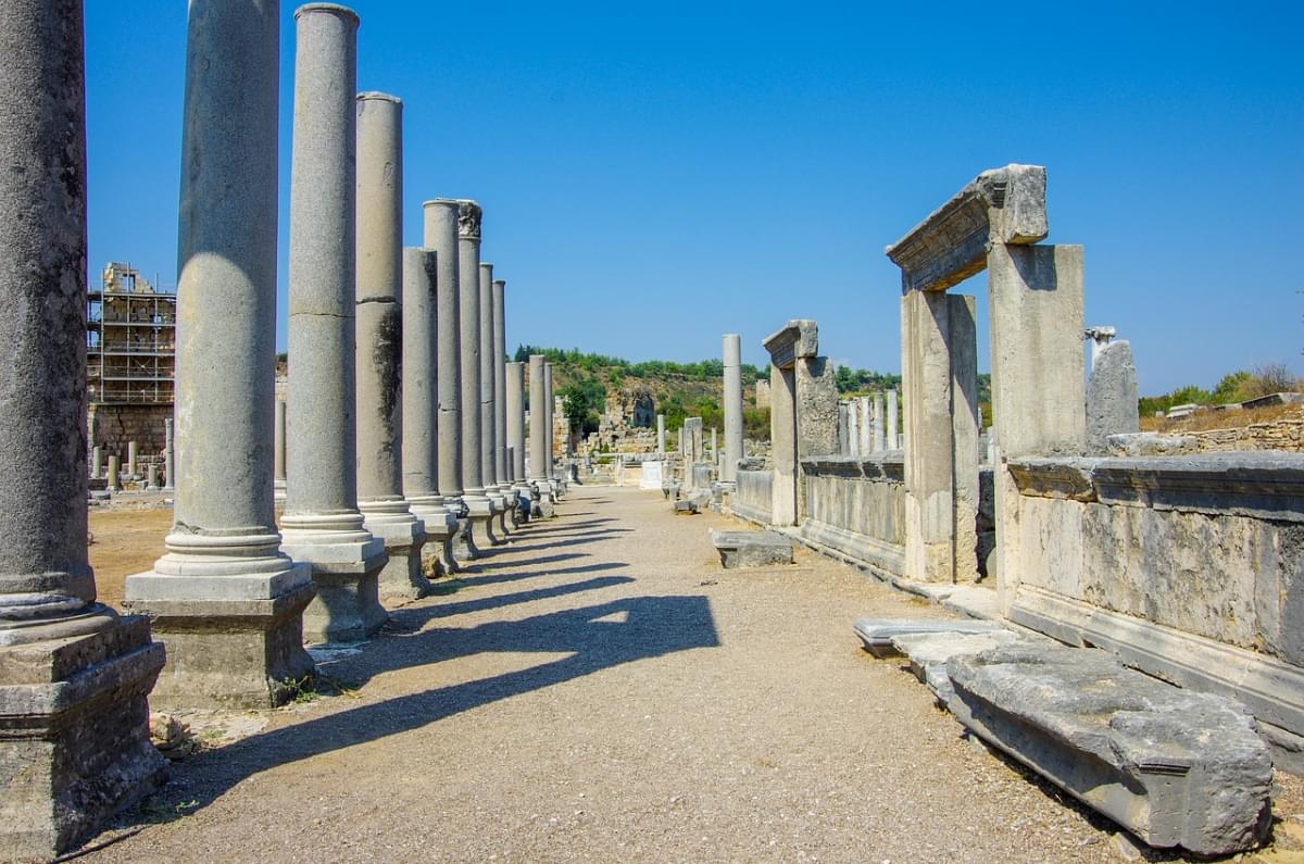 l antica citta di perge perge antica