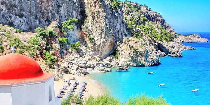 l isola di karpathos il mare piu bello della grecia