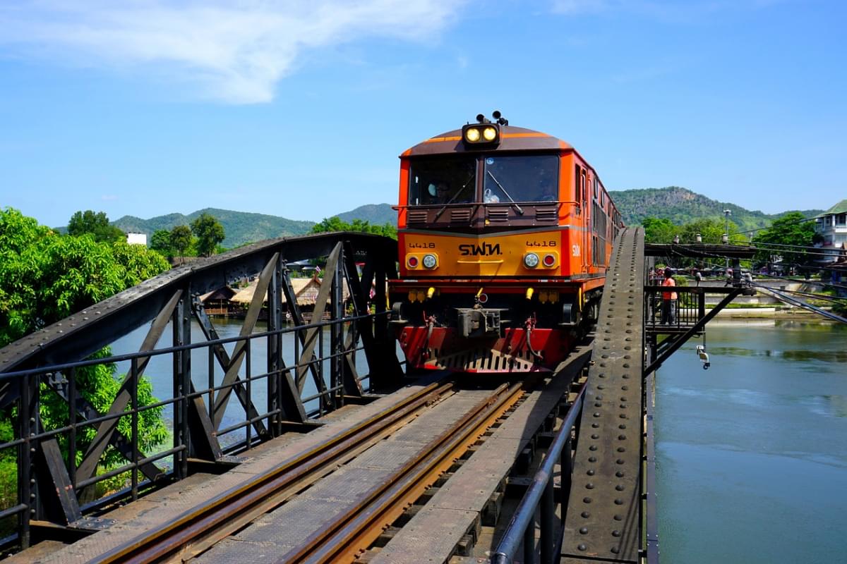 la ferrovia della morte fiume kwai