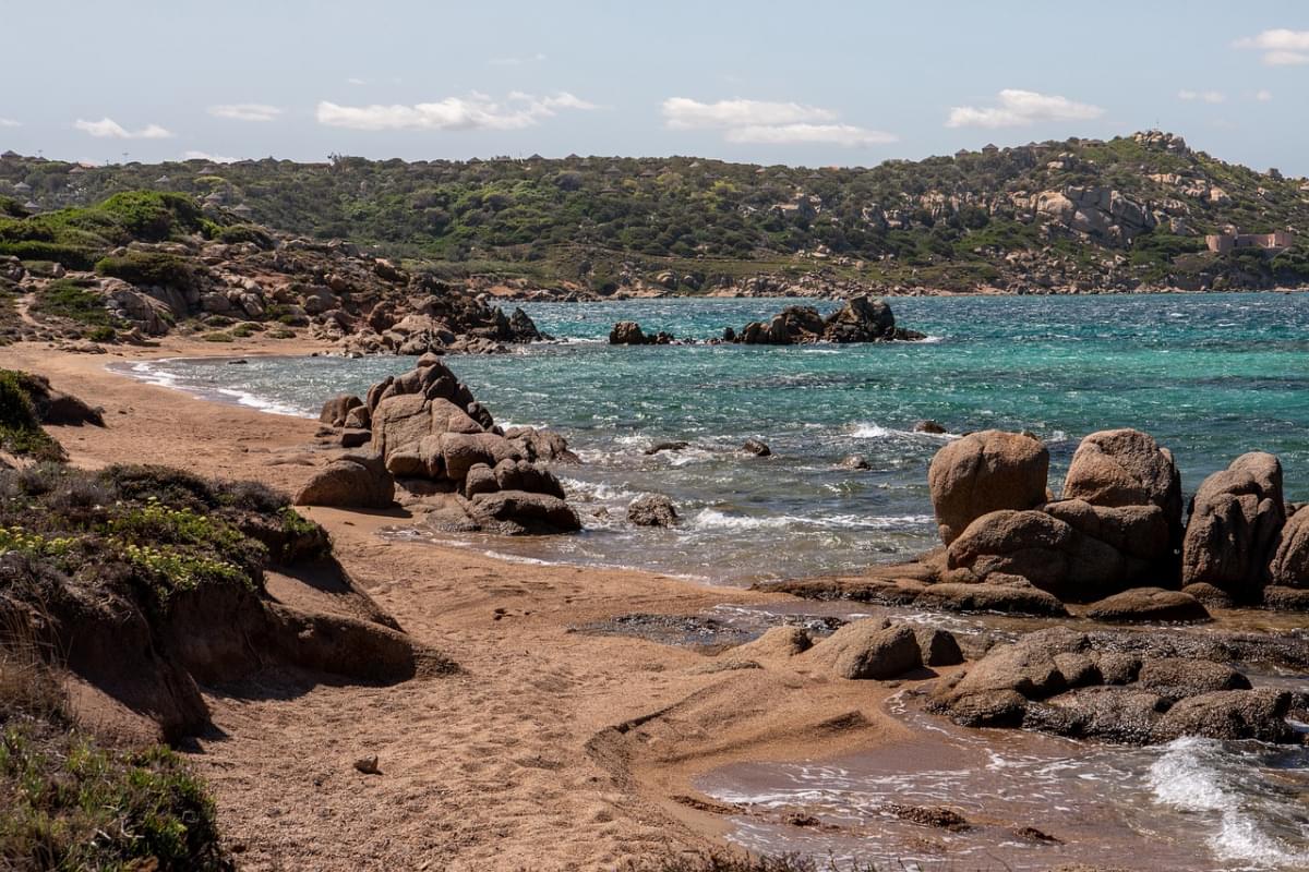 la maddalena sardina italia isola