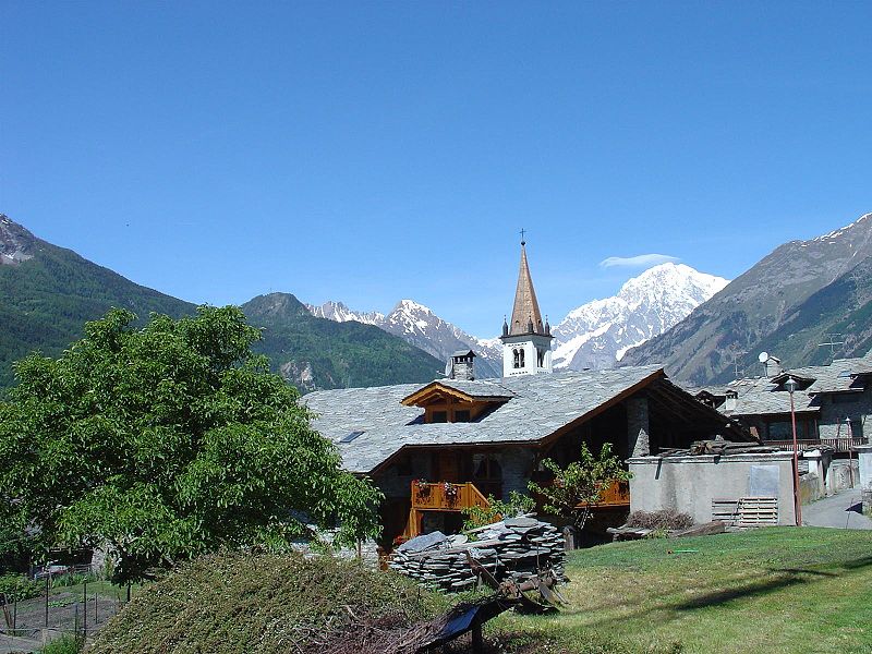 la salle le mont blanc