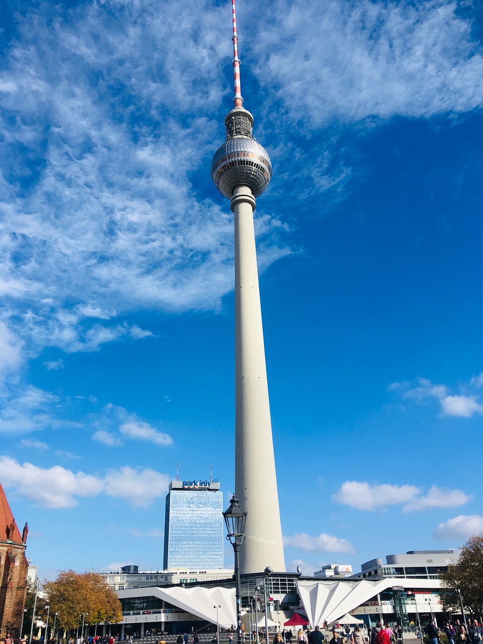 la torre della televisione di berlino 1