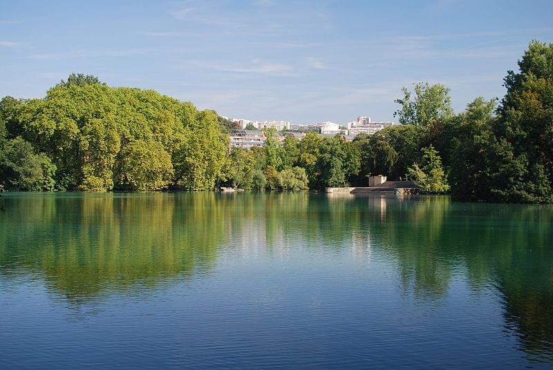 lac du parc de la tete d or lyon