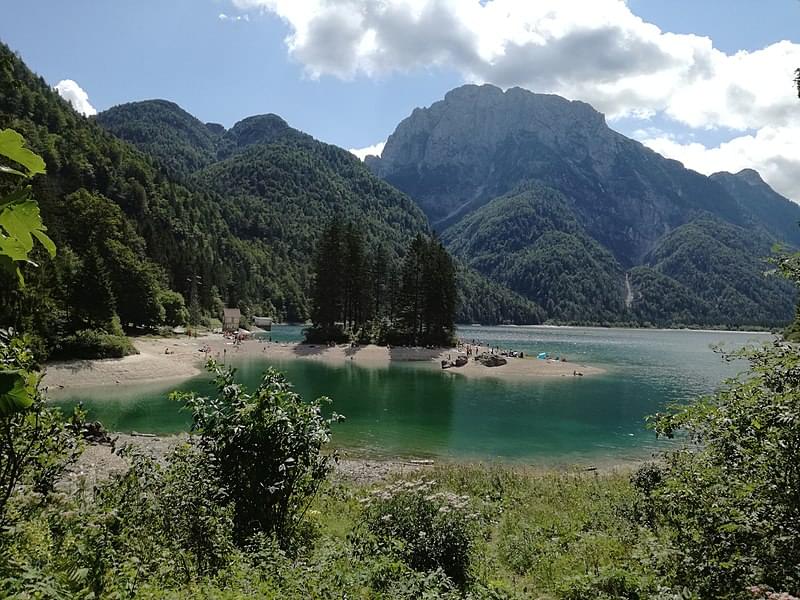 lago del predil montagne