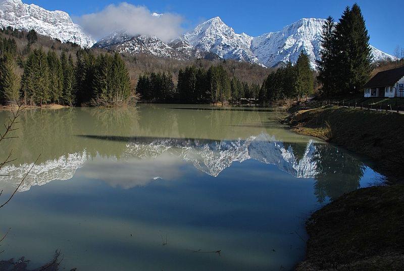 lago di barcis pordenone 23 febbraio 2014 panoramio