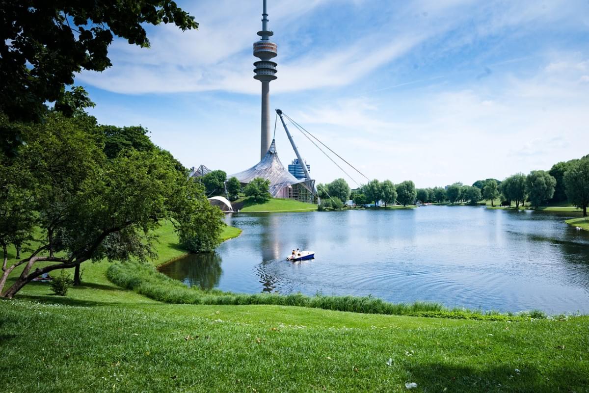 lago parco pedala olympiapark