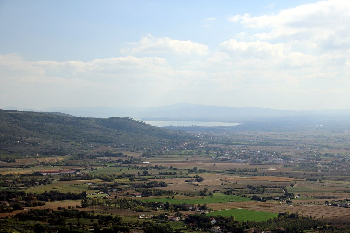 lago trasimeno cortona - foto di mongolo1984