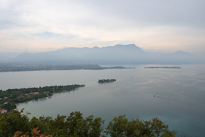 lake garda rocca di manerba manerba del garda brescia italy june 29 2013 01