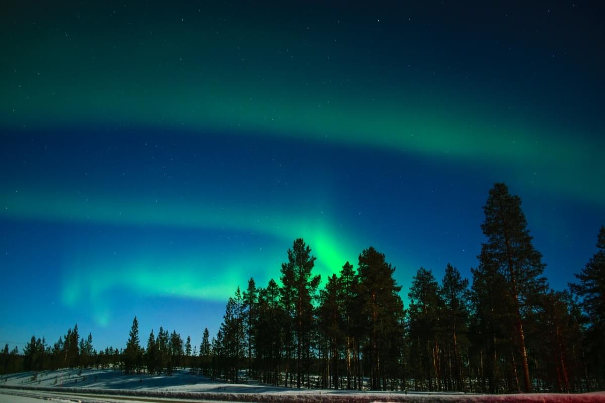 lapponia aurora boreale