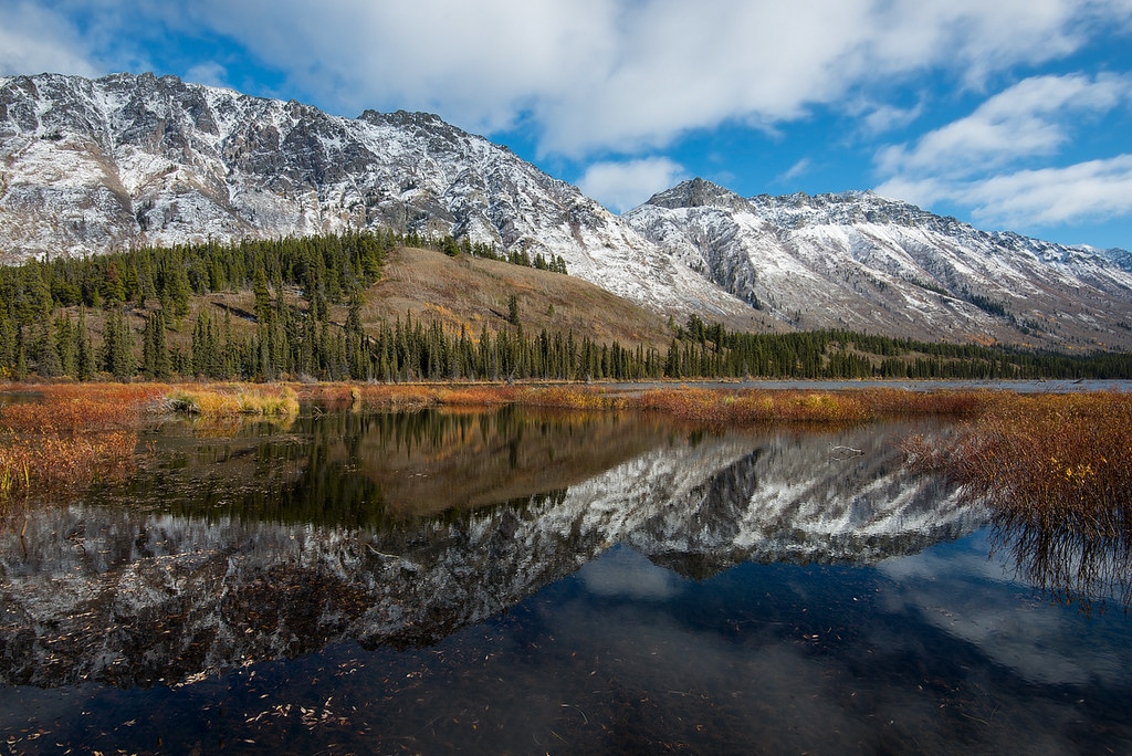 late autumn in the yukon