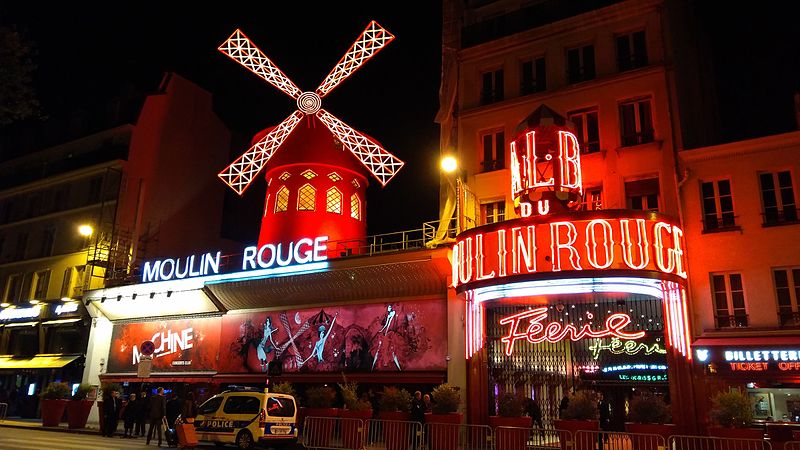 le moulin rouge paris 18eme