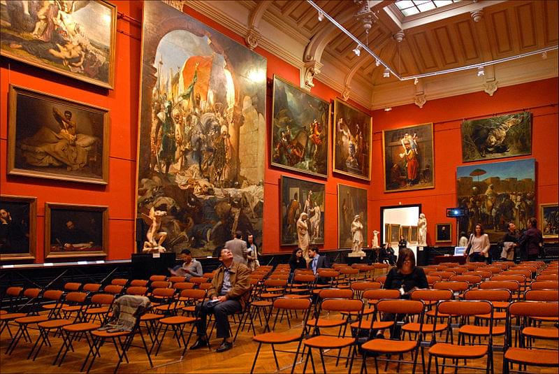 le salon rouge musee des augustins