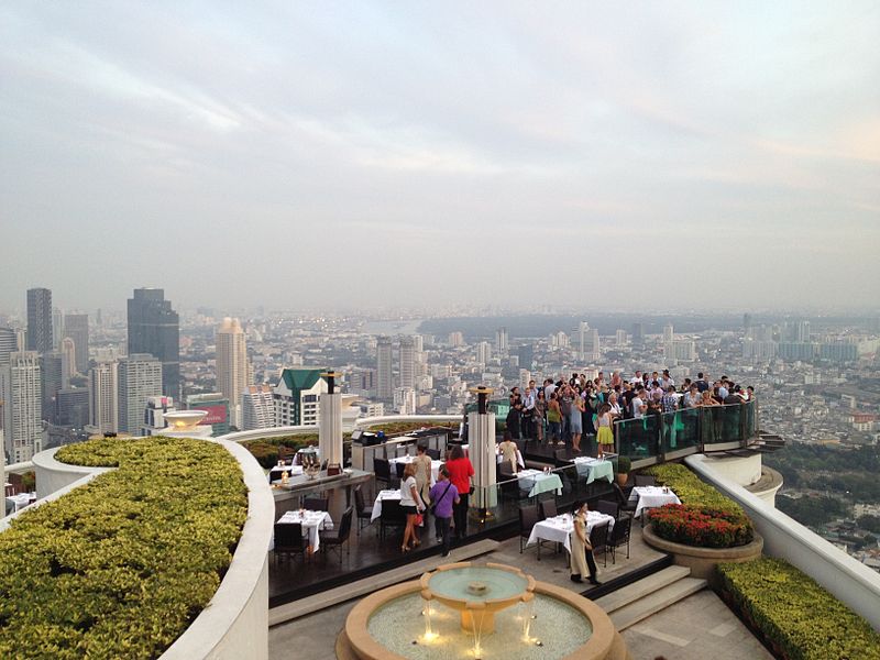 Lebua hotel bangkok sky bar
