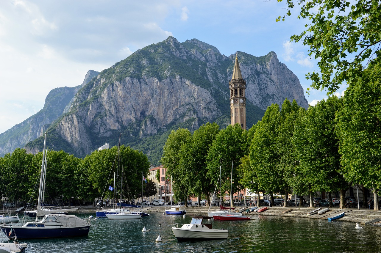 lecco lago como manzoni italia 1