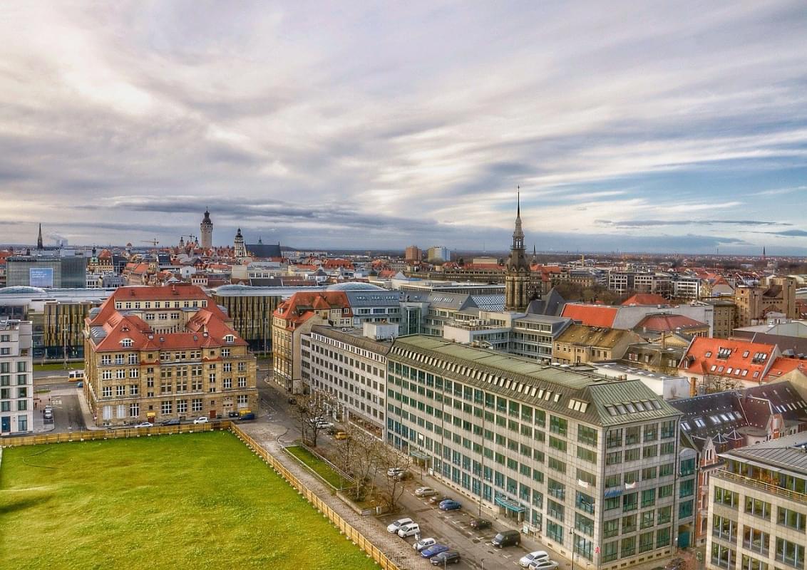 leipzig citta vista sassonia