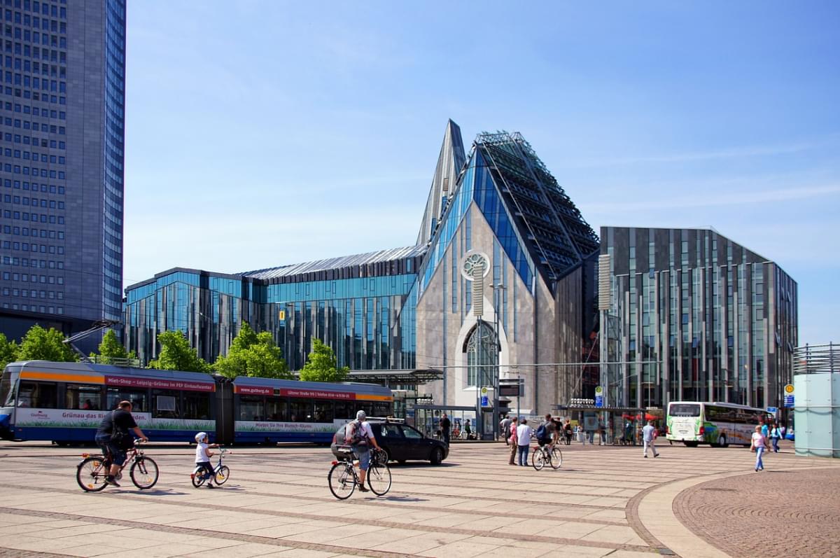 leipzig piazza augusto chiesa