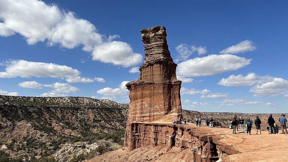 lighthouse at palo duro canyon state park