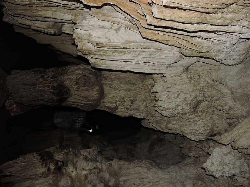 lime stone caves baratang island andaman india