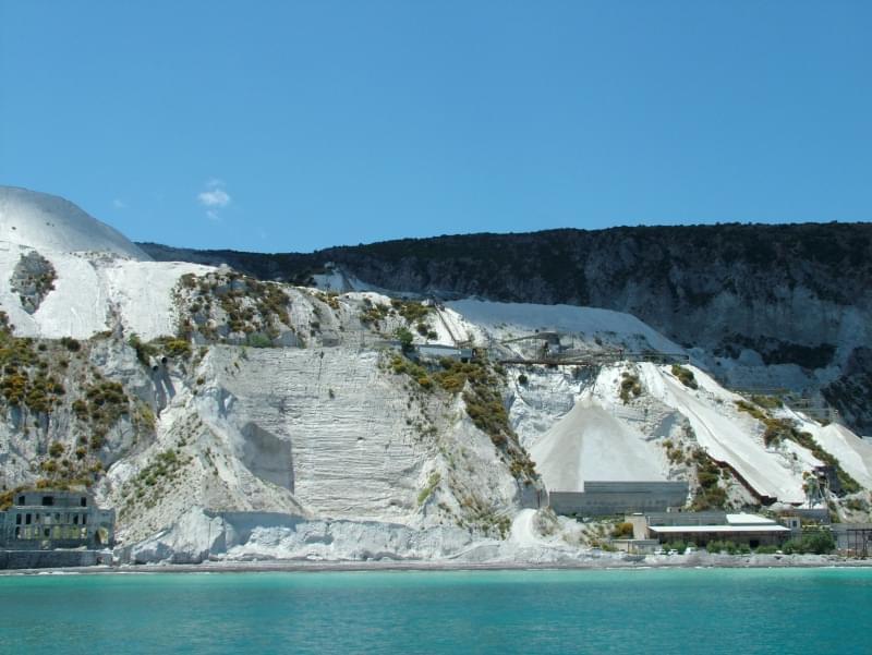 Lipari nell'arcipelago delle Eolie