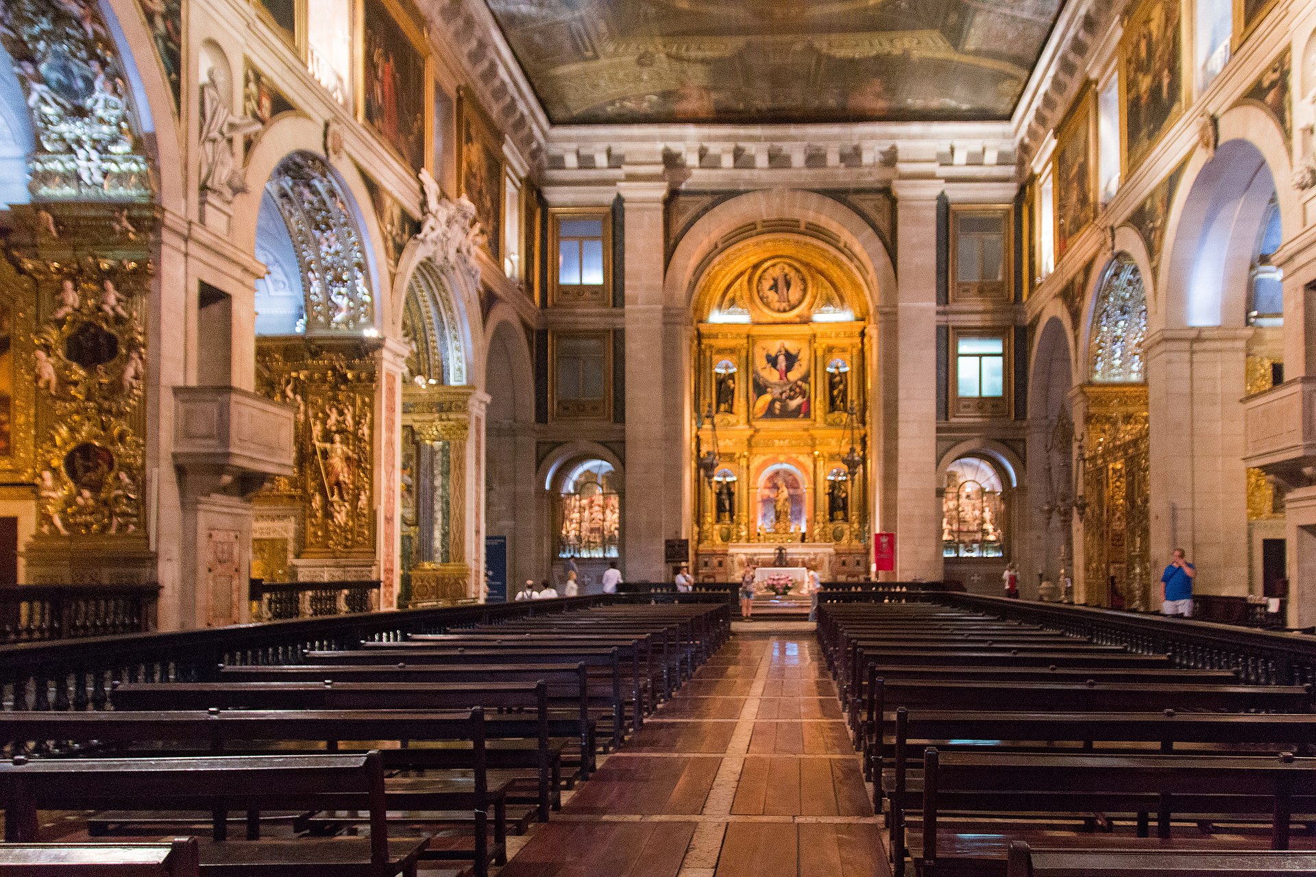 lisboa igrejadesaoroque nave 20140917