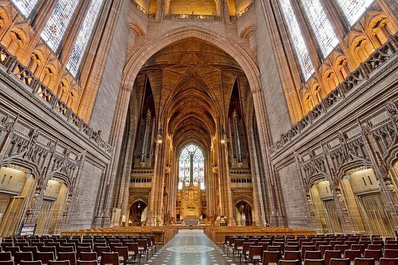 liverpool cathedral interno