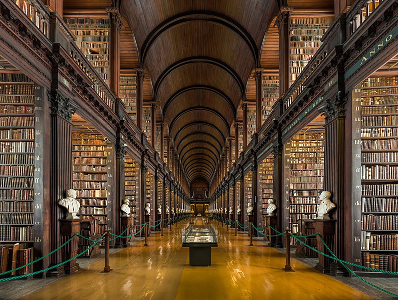 Trinity College Old Library di Dublino, Repubblica d'Irlanda